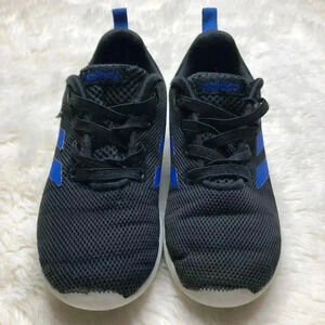 Adidas Lite Racer Sneakers Black & Blue Size  9
